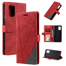 Load image into Gallery viewer, Skin Feel Splicing Horizontal Flip Leather Case with Holder &amp; Card Slots &amp; Wallet &amp; Photo Frame, For Samsung Galaxy A32 5G, For OnePlus 8T