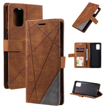 Load image into Gallery viewer, Skin Feel Splicing Horizontal Flip Leather Case with Holder &amp; Card Slots &amp; Wallet &amp; Photo Frame, For Samsung Galaxy A32 5G, For OnePlus 8T