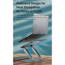 Load image into Gallery viewer, ROCK RPH0972 Aluminum Alloy Liftable Laptop Cooling Bracket