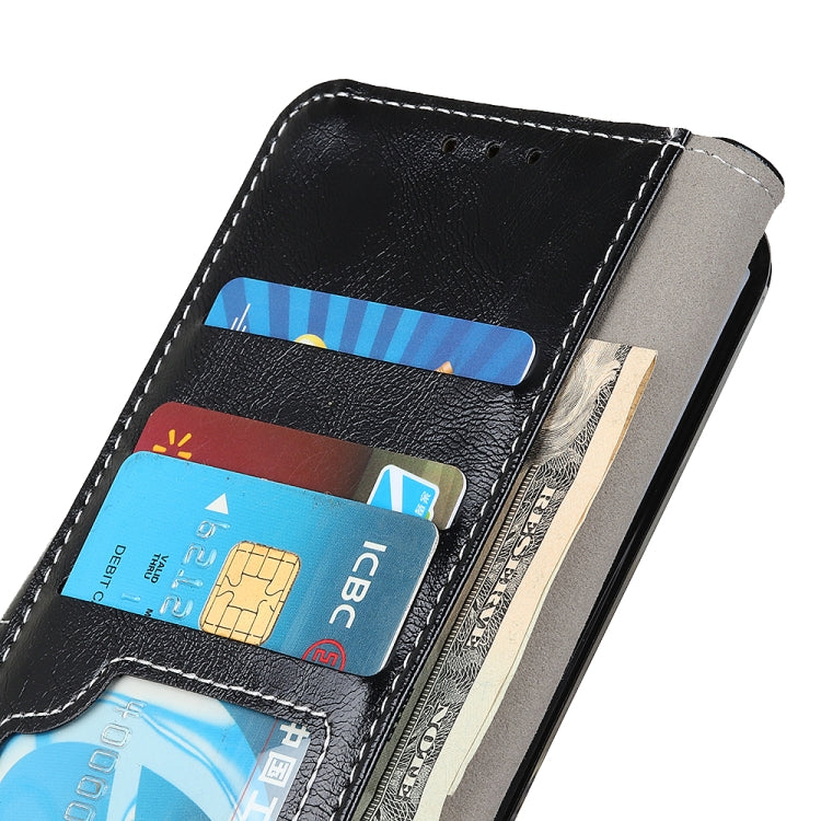 Retro Crazy Horse Texture Horizontal Flip Leather Case with Holder & Card Slots & Photo Frame & Wallet, For Samsung Galaxy A82 5G