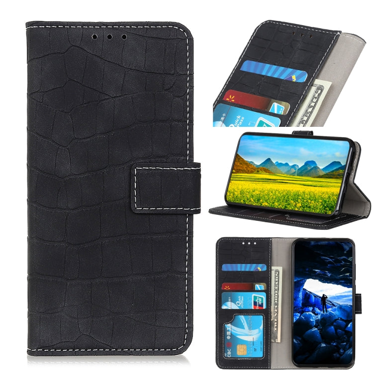 Crocodile Texture Horizontal Flip Leather Case with Holder & Card Slots & Wallet, For Samsung Galaxy A82 5G