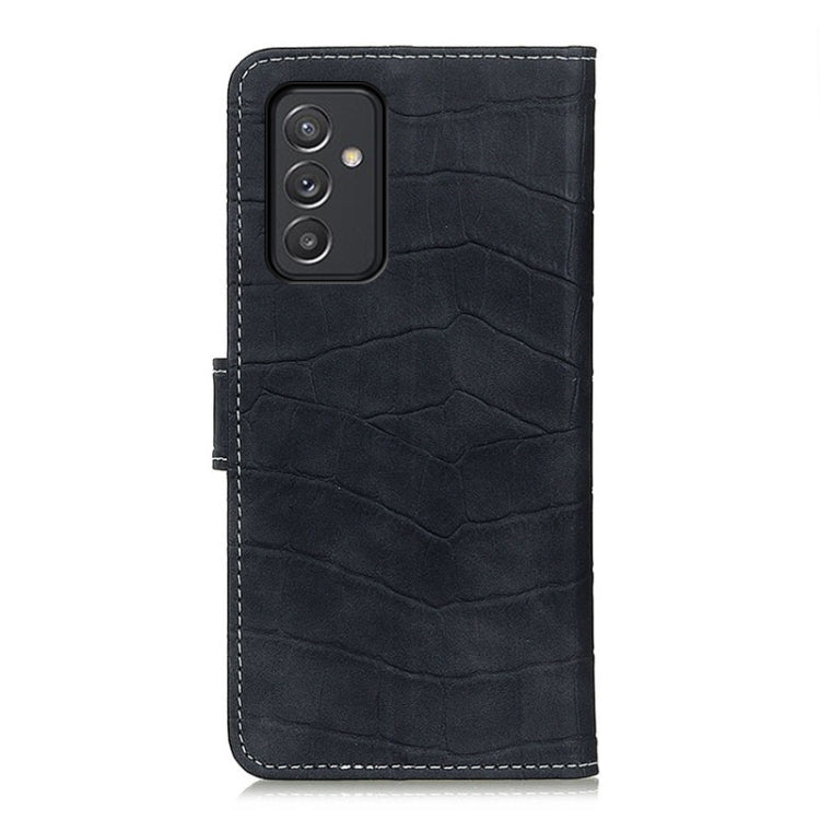 Crocodile Texture Horizontal Flip Leather Case with Holder & Card Slots & Wallet, For Samsung Galaxy A82 5G
