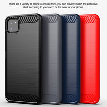 Load image into Gallery viewer, Brushed Texture Carbon Fiber TPU Case, For Samsung Galaxy A22 5G