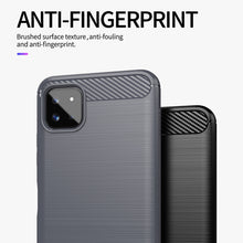 Load image into Gallery viewer, Brushed Texture Carbon Fiber TPU Case, For Samsung Galaxy A22 5G
