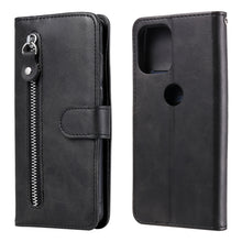 Load image into Gallery viewer, Fashion Calf Texture Zipper Horizontal Flip Leather Case with Stand &amp; Card Slots &amp; Wallet, For Motorola Moto G100 / Edge S, For OPPO A94 4G / F19 Pro / Reno5 F, For OPPO Find X3 / X3 Pro, For OPPO Reno5 Pro Plus / Find X3 Neo                           ...