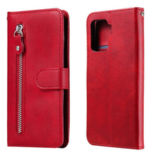 Load image into Gallery viewer, Fashion Calf Texture Zipper Horizontal Flip Leather Case with Stand &amp; Card Slots &amp; Wallet, For Motorola Moto G100 / Edge S, For OPPO A94 4G / F19 Pro / Reno5 F, For OPPO Find X3 / X3 Pro, For OPPO Reno5 Pro Plus / Find X3 Neo                           ...