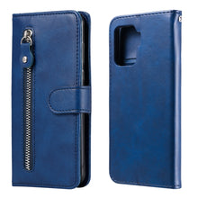 Load image into Gallery viewer, Fashion Calf Texture Zipper Horizontal Flip Leather Case with Stand &amp; Card Slots &amp; Wallet, For Motorola Moto G100 / Edge S, For OPPO A94 4G / F19 Pro / Reno5 F, For OPPO Find X3 / X3 Pro, For OPPO Reno5 Pro Plus / Find X3 Neo                           ...