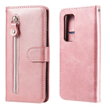 Load image into Gallery viewer, Fashion Calf Texture Zipper Horizontal Flip Leather Case with Stand &amp; Card Slots &amp; Wallet, For Motorola Moto G100 / Edge S, For OPPO A94 4G / F19 Pro / Reno5 F, For OPPO Find X3 / X3 Pro, For OPPO Reno5 Pro Plus / Find X3 Neo                           ...