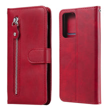 Load image into Gallery viewer, Fashion Calf Texture Zipper Horizontal Flip Leather Case with Stand &amp; Card Slots &amp; Wallet, For Motorola Moto G100 / Edge S, For OPPO A94 4G / F19 Pro / Reno5 F, For OPPO Find X3 / X3 Pro, For OPPO Reno5 Pro Plus / Find X3 Neo                           ...