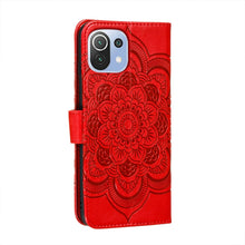 Load image into Gallery viewer, Mandala Embossing Pattern Horizontal Flip PU Leather Case with Holder &amp; Card Slots &amp; Walle &amp; Lanyard, For Xiaomi Mi 11 Lite, For Xiaomi Mi 11 Pro, For Xiaomi Redmi Note 10 5G