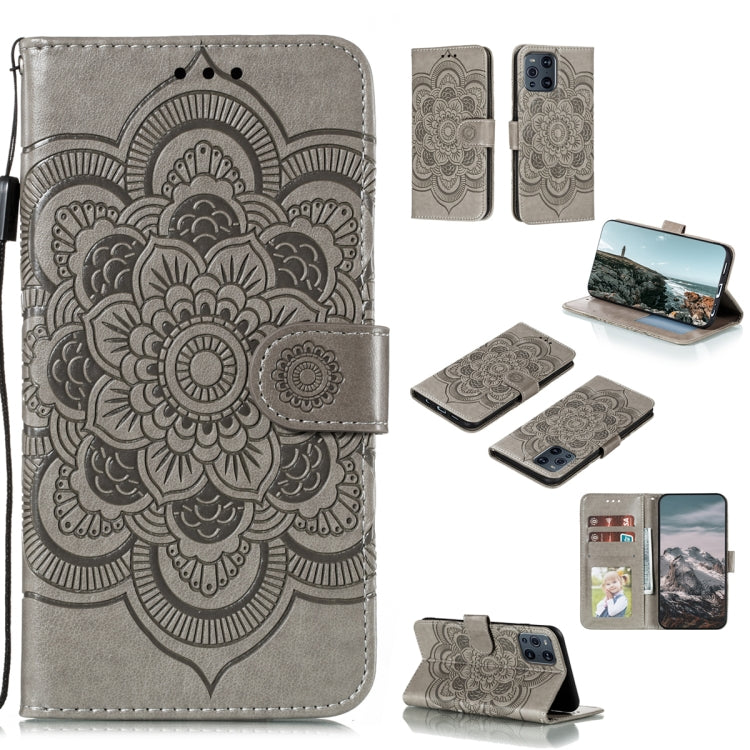 Mandala Embossing Pattern Horizontal Flip PU Leather Case with Holder & Card Slots & Walle & Lanyard, For Xiaomi Mi 11 Lite, For Xiaomi Mi 11 Pro, For Xiaomi Redmi Note 10 5G