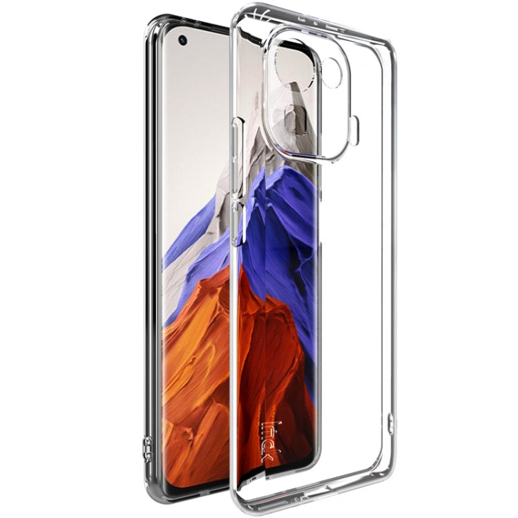 IMAK UX-5 Series Transparent Shockproof TPU Protective Case, For Asus ROG Phone 5, For Xiaomi Mi 11 Pro, For Xiaomi Mi 11 Lite 5G