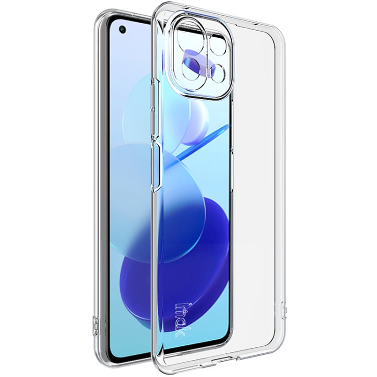 IMAK UX-5 Series Transparent Shockproof TPU Protective Case, For Asus ROG Phone 5, For Xiaomi Mi 11 Pro, For Xiaomi Mi 11 Lite 5G