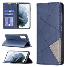 Load image into Gallery viewer, Rhombus Texture Horizontal Flip Magnetic Leather Case with Holder &amp; Card Slots &amp; Wallet, For Samsung Galaxy S21 FE, For Nokia G20 / G10, For Nokia 1.4