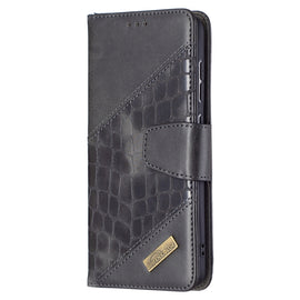 Matching Color Crocodile Texture Horizontal Flip PU Leather Case with Wallet & Holder & Card Slots, For Samsung Galaxy S21 FE / S21 Lite, For Nokia 1.4