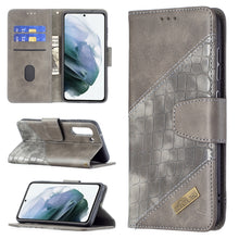 Load image into Gallery viewer, Matching Color Crocodile Texture Horizontal Flip PU Leather Case with Wallet &amp; Holder &amp; Card Slots, For Samsung Galaxy S21 FE / S21 Lite, For Nokia 1.4