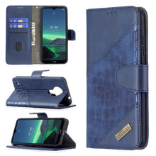 Load image into Gallery viewer, Matching Color Crocodile Texture Horizontal Flip PU Leather Case with Wallet &amp; Holder &amp; Card Slots, For Samsung Galaxy S21 FE / S21 Lite, For Nokia 1.4