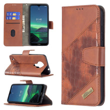 Load image into Gallery viewer, Matching Color Crocodile Texture Horizontal Flip PU Leather Case with Wallet &amp; Holder &amp; Card Slots, For Samsung Galaxy S21 FE / S21 Lite, For Nokia 1.4