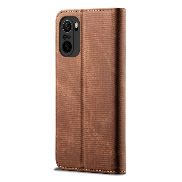 Denim Texture Casual Style Horizontal Flip Leather Case with Holder & Card Slots & Wallet, For Xiaomi Redmi K40 / K40 Pro / K40 Pro+, For Xiaomi Redmi Note 10 Pro / Note 10 Pro (India) / Note 10 Pro Max, For Xiaomi Redmi Note 10 / Note 10S             ...