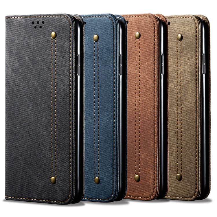 Denim Texture Casual Style Horizontal Flip Leather Case with Holder & Card Slots & Wallet, For Xiaomi Redmi K40 / K40 Pro / K40 Pro+, For Xiaomi Redmi Note 10 Pro / Note 10 Pro (India) / Note 10 Pro Max, For Xiaomi Redmi Note 10 / Note 10S             ...