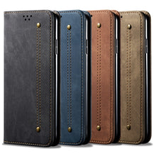 Load image into Gallery viewer, Denim Texture Casual Style Horizontal Flip Leather Case with Holder &amp; Card Slots &amp; Wallet, For Xiaomi Redmi K40 / K40 Pro / K40 Pro+, For Xiaomi Redmi Note 10 Pro / Note 10 Pro (India) / Note 10 Pro Max, For Xiaomi Redmi Note 10 / Note 10S             ...