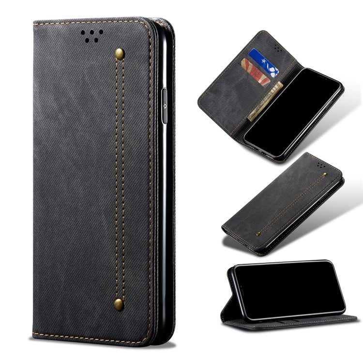 Denim Texture Casual Style Horizontal Flip Leather Case with Holder & Card Slots & Wallet, For Xiaomi Redmi K40 / K40 Pro / K40 Pro+, For Xiaomi Redmi Note 10 Pro / Note 10 Pro (India) / Note 10 Pro Max, For Xiaomi Redmi Note 10 / Note 10S             ...