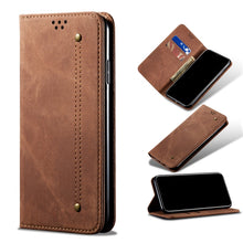 Load image into Gallery viewer, Denim Texture Casual Style Horizontal Flip Leather Case with Holder &amp; Card Slots &amp; Wallet, For Xiaomi Redmi K40 / K40 Pro / K40 Pro+, For Xiaomi Redmi Note 10 Pro / Note 10 Pro (India) / Note 10 Pro Max, For Xiaomi Redmi Note 10 / Note 10S             ...