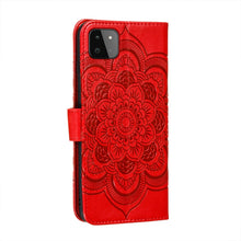 Load image into Gallery viewer, Sun Mandala Embossing Pattern Horizontal Flip PU Leather Case with Holder &amp; Card Slots &amp; Wallet &amp; Lanyard, For Samsung Galaxy A22 5G, For Samsung Galaxy A22 4G, For Samsung Galaxy A82 5G, For Samsung Galaxy S21 FE, For Xiaomi Mi 11 Ultra