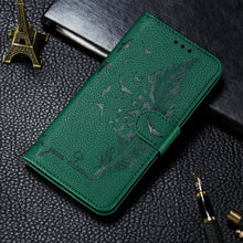 Load image into Gallery viewer, Litchi Texture Feather Embossing Pattern Horizontal Flip Leather Case with Holder &amp; Card Slots &amp; Wallet &amp; Photo Frame &amp; Lanyard, For Samsung Galaxy A22 4G, For Samsung Galaxy A22 5G, For Samsung Galaxy A82 5G, For Samsung Galaxy S21 FE
