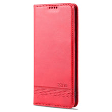 Load image into Gallery viewer, AZNS Magnetic Calf Texture Horizontal Flip Leather Case with Card Slots &amp; Holder &amp; Wallet, For Samsung Galaxy S21 FE
