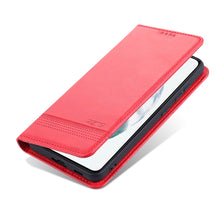 Load image into Gallery viewer, AZNS Magnetic Calf Texture Horizontal Flip Leather Case with Card Slots &amp; Holder &amp; Wallet, For Samsung Galaxy S21 FE