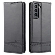Load image into Gallery viewer, AZNS Magnetic Calf Texture Horizontal Flip Leather Case with Card Slots &amp; Holder &amp; Wallet, For Samsung Galaxy S21 FE