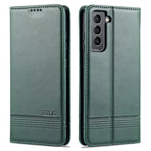 Load image into Gallery viewer, AZNS Magnetic Calf Texture Horizontal Flip Leather Case with Card Slots &amp; Holder &amp; Wallet, For Samsung Galaxy S21 FE
