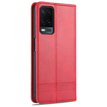 Load image into Gallery viewer, AZNS Magnetic Calf Texture Horizontal Flip Leather Case with Card Slots &amp; Holder &amp; Wallet, For OPPO A54 4G, For OPPO A94 5G, For OPPO A95 5G, For Xiaomi Mi 11 Lite
