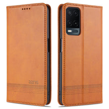 Load image into Gallery viewer, AZNS Magnetic Calf Texture Horizontal Flip Leather Case with Card Slots &amp; Holder &amp; Wallet, For OPPO A54 4G, For OPPO A94 5G, For OPPO A95 5G, For Xiaomi Mi 11 Lite