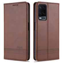 Load image into Gallery viewer, AZNS Magnetic Calf Texture Horizontal Flip Leather Case with Card Slots &amp; Holder &amp; Wallet, For OPPO A54 4G, For OPPO A94 5G, For OPPO A95 5G, For Xiaomi Mi 11 Lite
