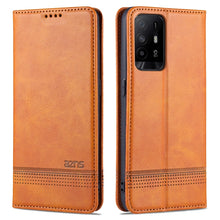 Load image into Gallery viewer, AZNS Magnetic Calf Texture Horizontal Flip Leather Case with Card Slots &amp; Holder &amp; Wallet, For OPPO A54 4G, For OPPO A94 5G, For OPPO A95 5G, For Xiaomi Mi 11 Lite