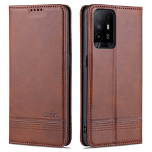 Load image into Gallery viewer, AZNS Magnetic Calf Texture Horizontal Flip Leather Case with Card Slots &amp; Holder &amp; Wallet, For OPPO A54 4G, For OPPO A94 5G, For OPPO A95 5G, For Xiaomi Mi 11 Lite