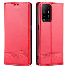 Load image into Gallery viewer, AZNS Magnetic Calf Texture Horizontal Flip Leather Case with Card Slots &amp; Holder &amp; Wallet, For OPPO A54 4G, For OPPO A94 5G, For OPPO A95 5G, For Xiaomi Mi 11 Lite