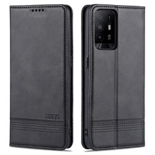 Load image into Gallery viewer, AZNS Magnetic Calf Texture Horizontal Flip Leather Case with Card Slots &amp; Holder &amp; Wallet, For OPPO A54 4G, For OPPO A94 5G, For OPPO A95 5G, For Xiaomi Mi 11 Lite