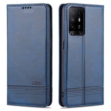 Load image into Gallery viewer, AZNS Magnetic Calf Texture Horizontal Flip Leather Case with Card Slots &amp; Holder &amp; Wallet, For OPPO A54 4G, For OPPO A94 5G, For OPPO A95 5G, For Xiaomi Mi 11 Lite