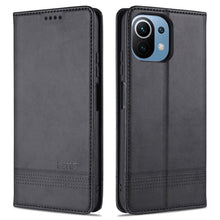 Load image into Gallery viewer, AZNS Magnetic Calf Texture Horizontal Flip Leather Case with Card Slots &amp; Holder &amp; Wallet, For OPPO A54 4G, For OPPO A94 5G, For OPPO A95 5G, For Xiaomi Mi 11 Lite