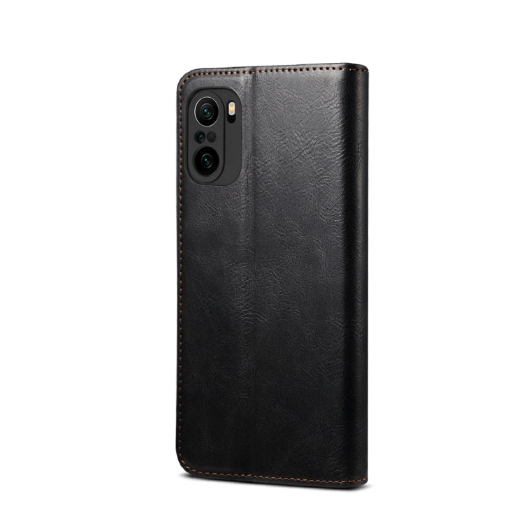 Simple Wax Crazy Horse Texture Horizontal Flip Leather Case with Card Slots & Wallet, For Xiaomi Redmi K40 / K40 Pro, For Xiaomi Redmi Note9 4G (CN Version), For Xiaomi Redmi Note 9 5G (CN Version)                                                       ...