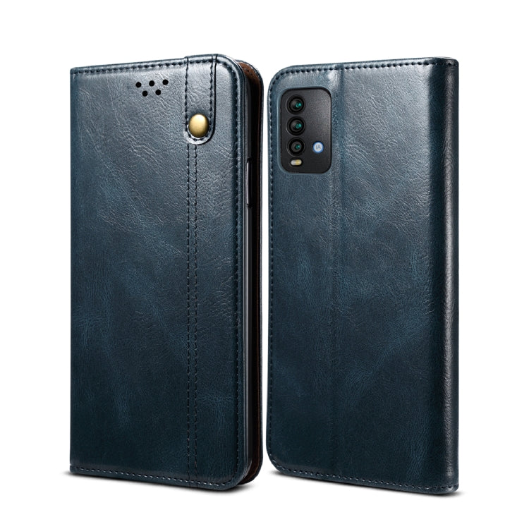 Simple Wax Crazy Horse Texture Horizontal Flip Leather Case with Card Slots & Wallet, For Xiaomi Redmi K40 / K40 Pro, For Xiaomi Redmi Note9 4G (CN Version), For Xiaomi Redmi Note 9 5G (CN Version)                                                       ...