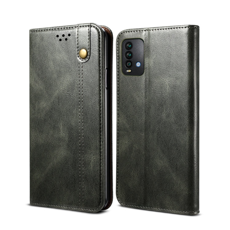 Simple Wax Crazy Horse Texture Horizontal Flip Leather Case with Card Slots & Wallet, For Xiaomi Redmi K40 / K40 Pro, For Xiaomi Redmi Note9 4G (CN Version), For Xiaomi Redmi Note 9 5G (CN Version)                                                       ...