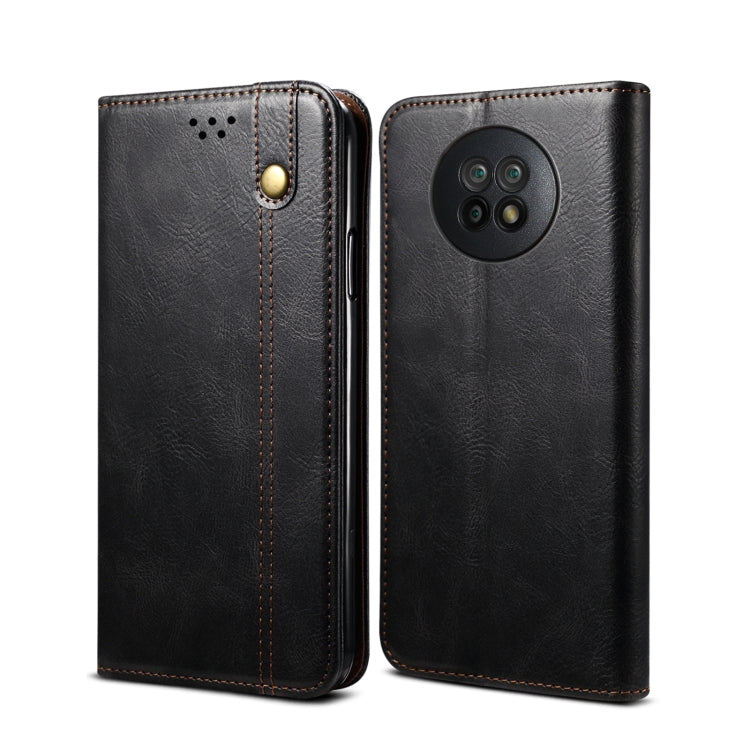 Simple Wax Crazy Horse Texture Horizontal Flip Leather Case with Card Slots & Wallet, For Xiaomi Redmi K40 / K40 Pro, For Xiaomi Redmi Note9 4G (CN Version), For Xiaomi Redmi Note 9 5G (CN Version)                                                       ...