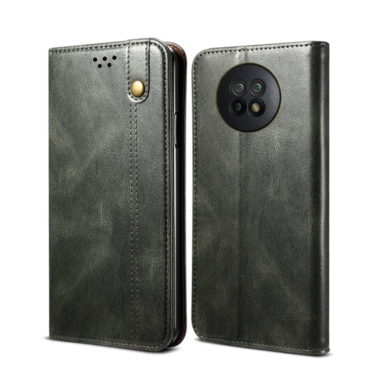 Simple Wax Crazy Horse Texture Horizontal Flip Leather Case with Card Slots & Wallet, For Xiaomi Redmi K40 / K40 Pro, For Xiaomi Redmi Note9 4G (CN Version), For Xiaomi Redmi Note 9 5G (CN Version)                                                       ...