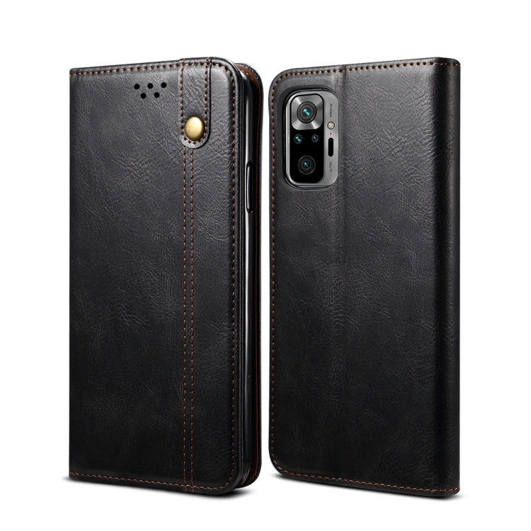 Simple Wax Crazy Horse Texture Horizontal Flip Leather Case with Card Slots & Wallet, For Xiaomi Redmi K40 / K40 Pro, For Xiaomi Redmi Note9 4G (CN Version), For Xiaomi Redmi Note 9 5G (CN Version)                                                       ...
