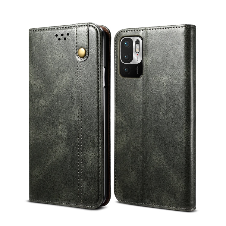 Simple Wax Crazy Horse Texture Horizontal Flip Leather Case with Card Slots & Wallet, For Xiaomi Redmi K40 / K40 Pro, For Xiaomi Redmi Note9 4G (CN Version), For Xiaomi Redmi Note 9 5G (CN Version)                                                       ...