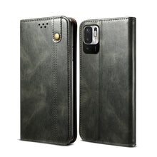 Load image into Gallery viewer, Simple Wax Crazy Horse Texture Horizontal Flip Leather Case with Card Slots &amp; Wallet, For Xiaomi Redmi K40 / K40 Pro, For Xiaomi Redmi Note9 4G (CN Version), For Xiaomi Redmi Note 9 5G (CN Version)                                                       ...
